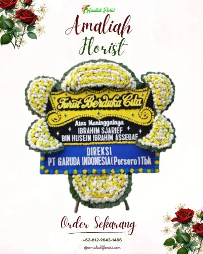 Papan Bunga Duka di Asinan